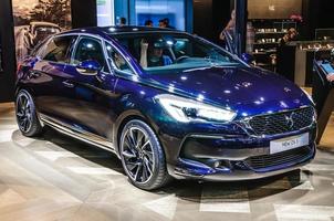 frankfurt - sept 2015 citroen ds 5 presentado en iaa internacional foto