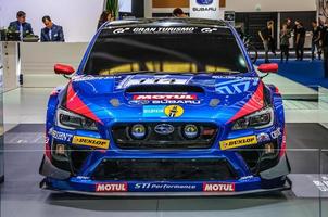 FRANKFURT - SEPT 2015 Subaru STI NBR Challenge presented at IAA photo