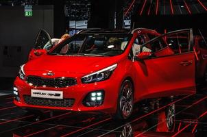 FRANKFURT - SEPT 2015 Kia ceed sw GT presented at IAA Internati photo