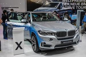 FRANKFURT - SEPT 2015 BMW X5 xDrive40e presented at IAA Interna photo