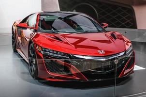 frankfurt - sept 2015 honda nsx concept presentado en iaa intern foto