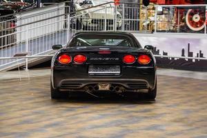 SINSHEIM, GERMANY - MAI 2022 black coupe Chevrolet Corvette C5 photo