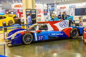MOSCOW - AUG 2016 BR01 SMP racing LMP2 presented at MIAS Moscow International Automobile Salon on August 20, 2016 in Moscow, Russia photo
