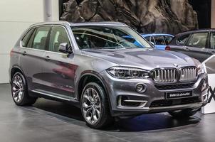 FRANKFURT - SEPT 2015 BMW X5 xDrive30d presented at IAA Interna photo