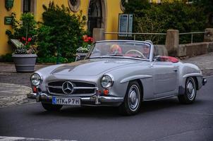 FULDA, GERMANY - MAY 2013 Mercedes-Benz 300SL cabrio roadster r photo