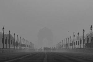 puerta de la india en las mañanas. foto