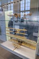 DRESDEN, GERMANY - MAY 2015 models of early airplaines in Dresd photo
