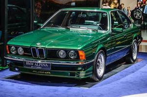 FRANKFURT - SEPT 2015 BMW Alpina B7 S Turbo presented at IAA In photo