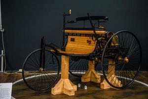 SINSHEIM, GERMANY - MAI 2022 Benz patent motor car Model 1 1886 photo