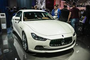 FRANKFURT - SEPT 2015 Maserati Ghibli presented at IAA Internat photo