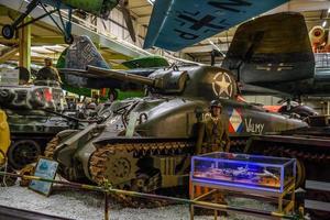 SINSHEIM, GERMANY - MAI 2022 american US medium tank Sherman M4 A1 photo