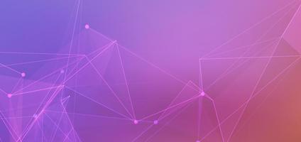 Abstract polygonal space low poly dark background with connecting dots and lines. Connection structure. Vector science background. Polygonal vector background. Futuristic HUD background.