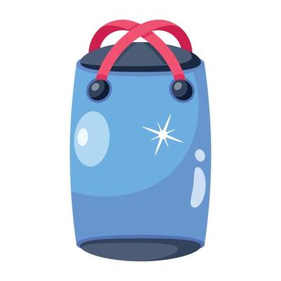 A punching bag flat icon download