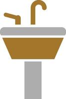 Sink Icon Style vector