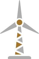 Wind Turbine Icon Style vector