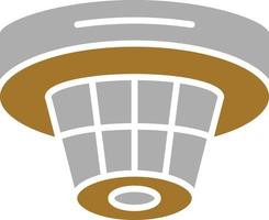 Smoke Detector Icon Style vector