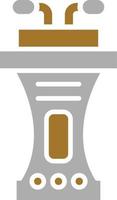 Lectern Icon Style vector