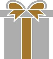 Gift Icon Style vector