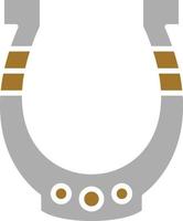 Horseshoe Icon Style vector