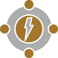 Energy Policy Icon Style vector