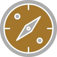 Compass Icon Style vector