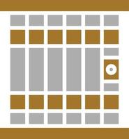 Jail Icon Style vector
