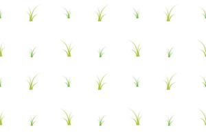 cute grass pattern vector