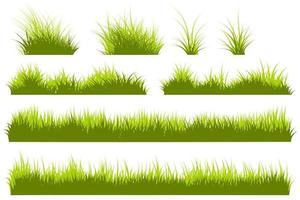 grass set vector