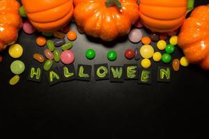 The Halloween background dark tone image background. photo