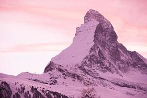 mountain matterhorn zermatt switzerland photo