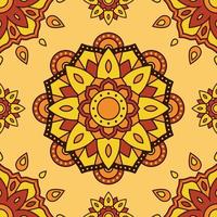 Rangoli Seamless Background vector