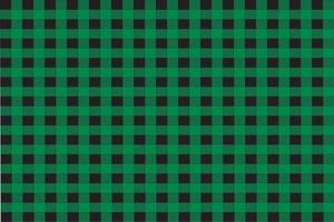 Green Black Plaid Checkered  Background vector