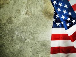 united states of America flag abstract background. photo