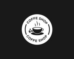 vector de diseño de icono de logotipo de café