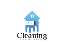 Cleaning Logo Icon Design Vector