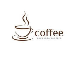 Coffee Logo Icon Design Vector