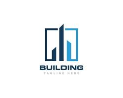 Building Construction Logo Design Vector