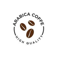 vector de diseño de icono de logotipo de café