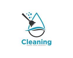 Cleaning Logo Icon Design Vector