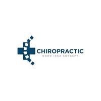 Chiropractic Logo Icon Design Vector