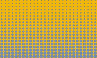 gráfico futurista hipster moderno de fondo abstracto. fondo amarillo con rayas. círculo retráctil colorido azul y amarillo vector