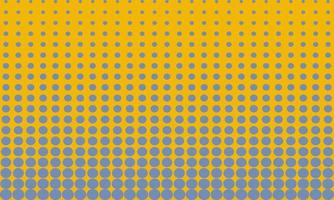 Abstract background modern hipster futuristic graphic. Yellow background with stripes. Blue and yellow colorful shrink circle vector