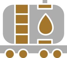 Oil Tank Icon Style vector