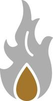 Fire Icon Style vector