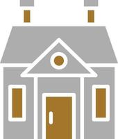 Mansion Icon Style vector