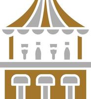 Bar Counter Icon Style vector