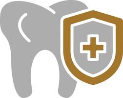 Tooth Protection Icon Style vector