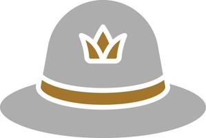 Farming Hat Icon Style vector