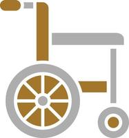 Wheelchair Icon Style vector