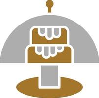 Cake Dome Icon Style vector